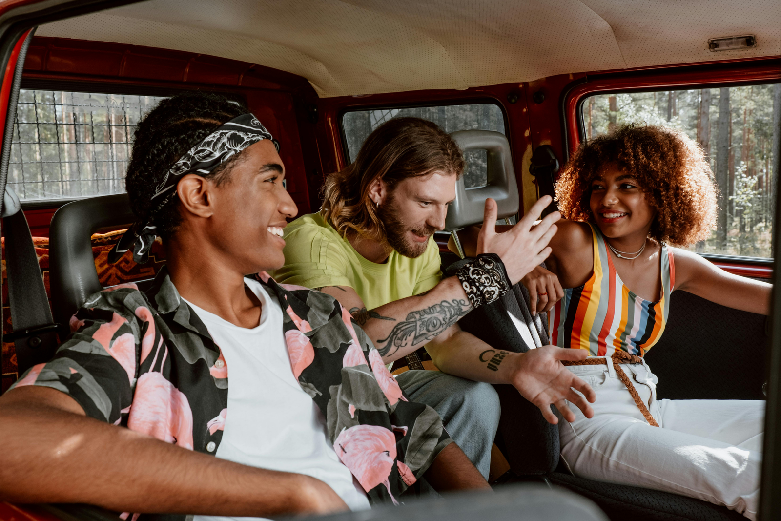 Group traveling together